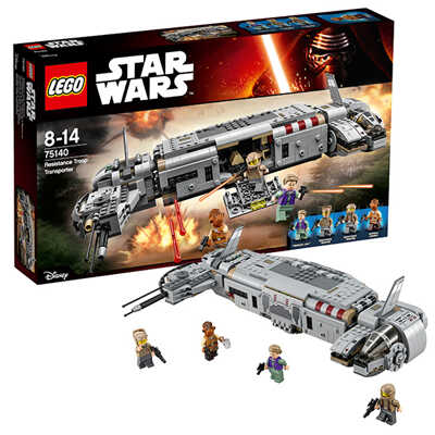LEGO Star Wars 75140 Военный транспорт Сопротивления, производитель LEGO (ЛЕГО), ISBN 570-2-01559-210-9№ 1