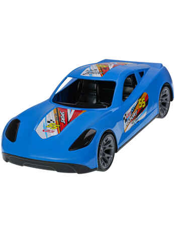 Машинка Turbo V-MAX голубая 40 см., арт. И-5854, производитель Рыжий кот, ISBN 462-0-12975-854-3 № 1