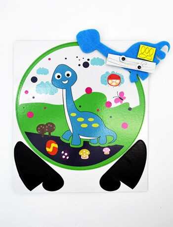 Аппликация из фетра Динозаврик, арт. С2859-02, производитель Апплика, ISBN 461-0-12183-769-8№ 2