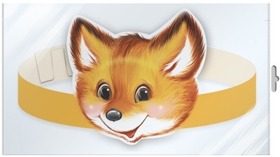 *МА-7978 Маска-ободок. Лисенок (в индивидуальной упаковке с европодвесом и клеевым клапаном), производитель Сфера ТЦ , ISBN 465-0-11815-482-7, № 1