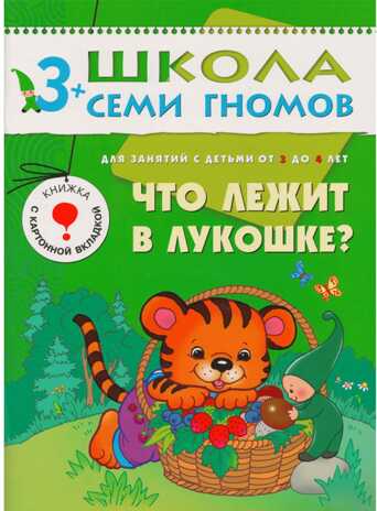Что лежит в лукошке (ШСГ 4-й год обучения), развивающее пособие, производитель МОЗАИКА kids , ISBN 978-5-86775-248-4№ 1