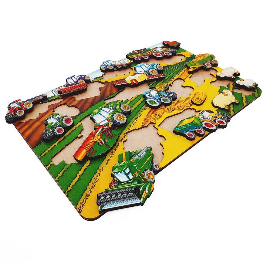 Рамка-вкладыш Сельхозтехника 16 дет. арт.8572/35, производитель ТД БЭМБИ, ISBN 462-0-06536-521-8, № 2