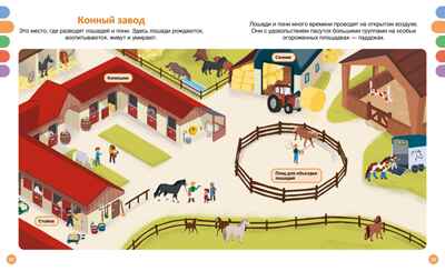 Лошади, производитель Махаон , ISBN 978-5-38930-436-9№ 7