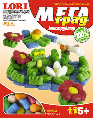 Конструктор "Прудик", производитель LORI (Лори), ISBN 460-7-04532-667-4№ 1