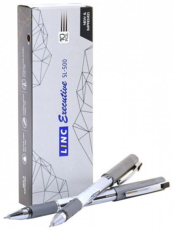 Ручка гелевая Linc Executive SL 0,55 мм/ черная, арт. 750FS-K, производитель Linc (Линк), ISBN 890-4-10685-576-7№ 1