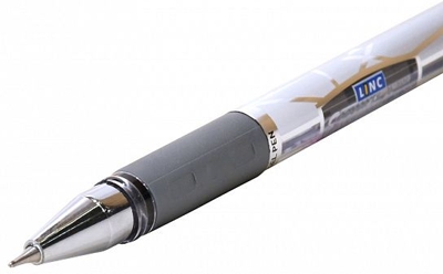Ручка гелевая Linc Executive SL 0,55 мм/ черная, арт. 750FS-K, производитель Linc (Линк), ISBN 890-4-10685-576-7№ 3