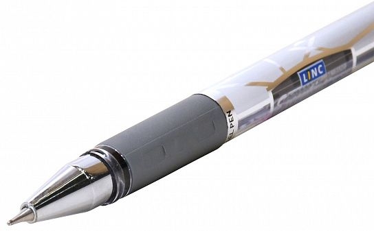 Ручка гелевая Linc Executive SL 0,55 мм/ черная, арт. 750FS-K, производитель Linc (Линк), ISBN 890-4-10685-576-7, № 3