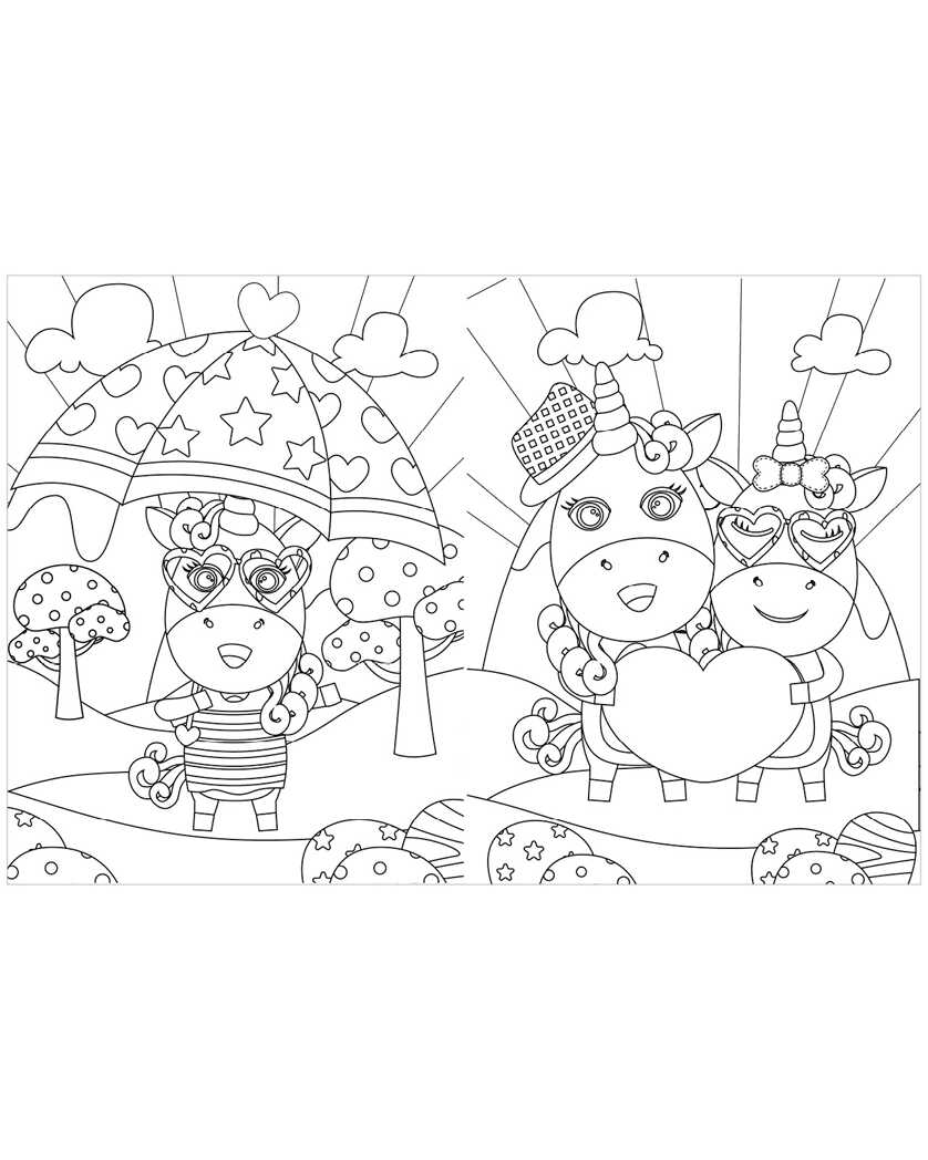 Волшебные единороги. Весёлые раскраски, производитель Клевер (Clever) , ISBN 978-5-00154-641-2, № 2