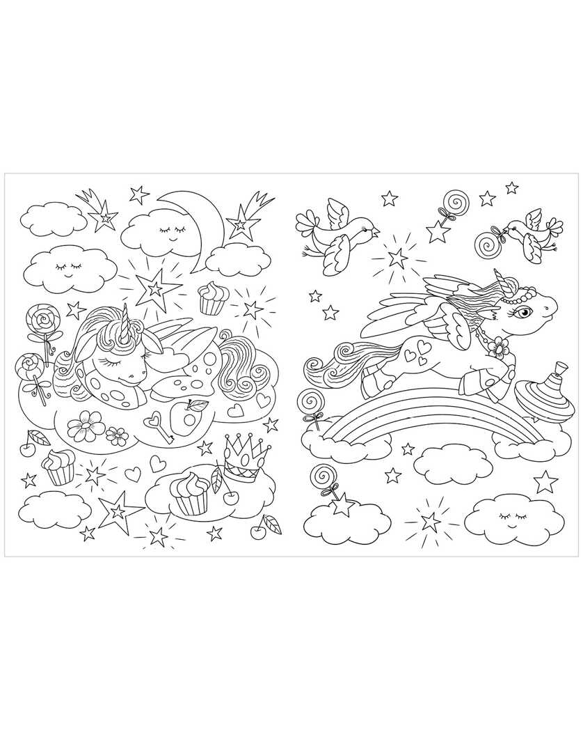 Волшебные единороги. Весёлые раскраски, производитель Клевер (Clever) , ISBN 978-5-00154-641-2, № 4