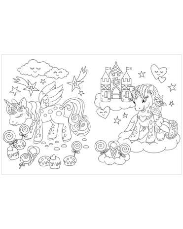 Волшебные единороги. Весёлые раскраски, производитель Клевер (Clever) , ISBN 978-5-00154-641-2№ 5