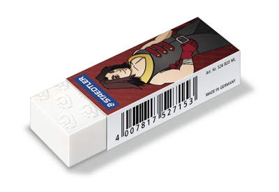 Ластик Rasoplast MANGA B20, белый, 65x23x13мм, Staedtler, производитель Staedtler (Стайтлер), ISBN 400-7-81752-715-3, № 1