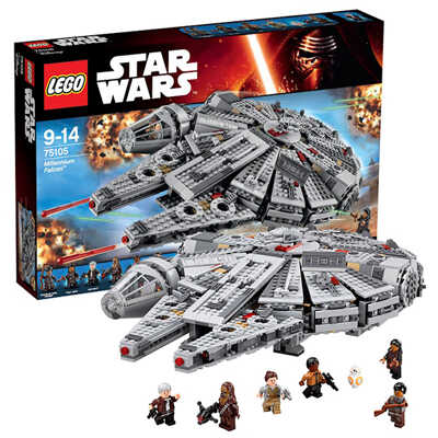 LEGO Star Wars 75105 Сокол Тысячелетия, производитель LEGO (ЛЕГО), ISBN 570-2-01535-265-9№ 2