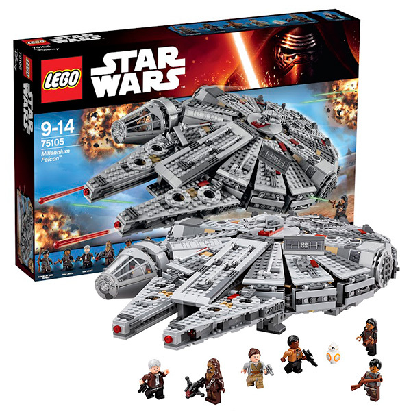 LEGO Star Wars 75105 Сокол Тысячелетия, производитель LEGO (ЛЕГО), ISBN 570-2-01535-265-9, № 2