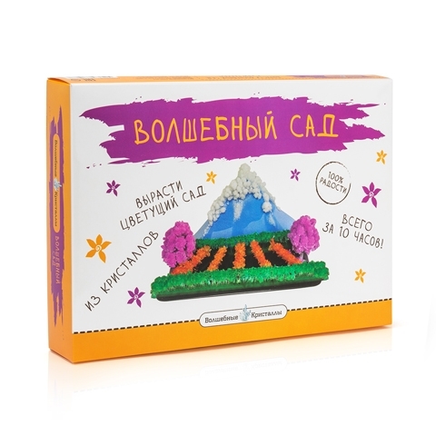 Волшебный сад Набор для выращивания кристаллов, арт. CD-018B-1, производитель BUMBARAM (БУМБАРАМ), ISBN 462-7-07977-196-7, № 1
