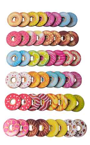 Настольная игра Мемори Пончики, арт. IG0816, производитель Тимбергрупп, ISBN 462-0-07014-262-0№ 6