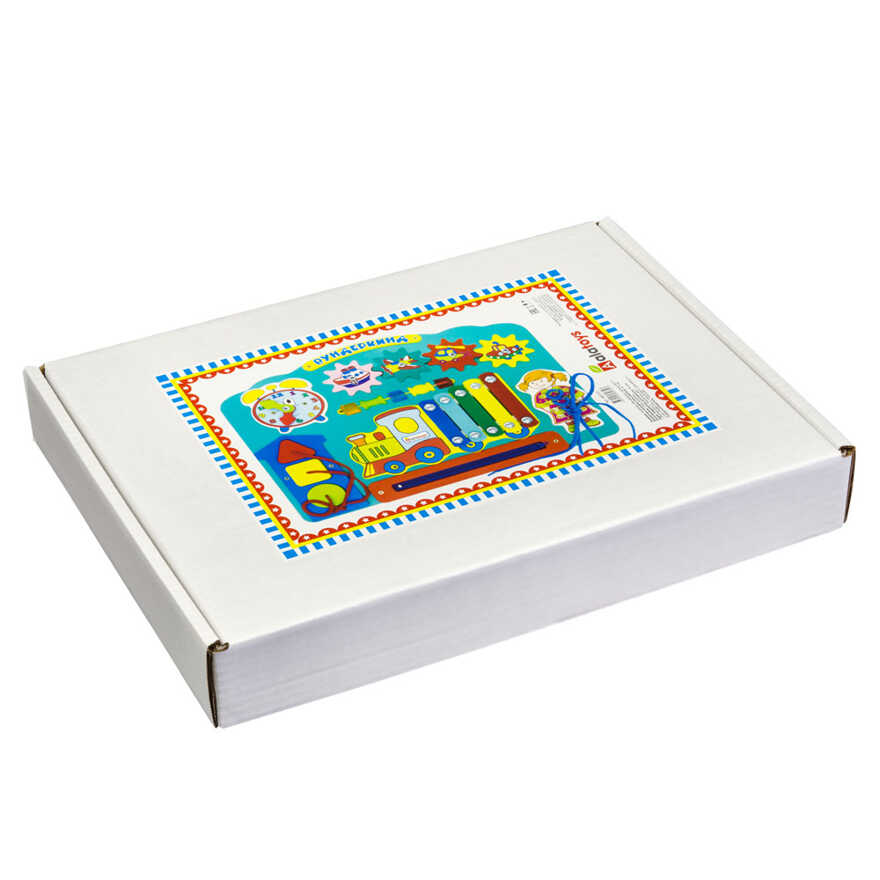 Бизиборд Вундеркинд, арт. ББ113, производитель Алатойс, ISBN 467-0-00685-339-7, № 12