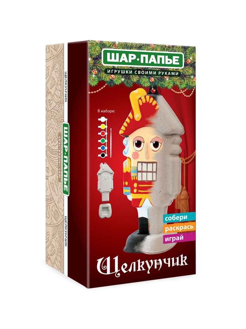 Набор ШАР-ПАПЬЕ  Щелкунчик, арт. В03653, производитель ШАР-ПАПЬЕ, ISBN 462-0-76781-340-6, № 1