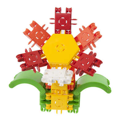 Развивающий конструктор CLICFORMERS Basic Set- 50 деталей, арт. 801001, производитель Clicformers (Кликформерс), ISBN 880-9-46553-268-0№ 2