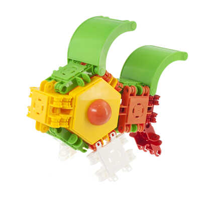 Развивающий конструктор CLICFORMERS Basic Set- 50 деталей, арт. 801001, производитель Clicformers (Кликформерс), ISBN 880-9-46553-268-0№ 3