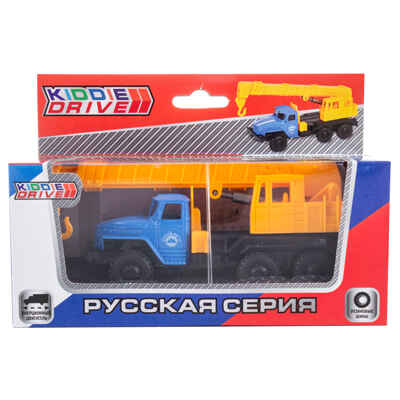 Грузовик со строительным краном KiddieDrive, инерционный, арт. 1501123, производитель KiddieDrive, ISBN 460-7-80753-653-2№ 5