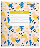 Тетрадь 12 листов, в линию, ЦВЕТНОЙ ПАТТЕРН мелованный картон, арт. ТШЛ12-ЦП, производитель ФАРМ, ISBN 460-2-72316-228-5, № 2