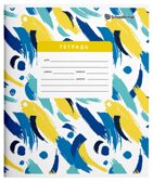 Тетрадь 12 листов, в линию, ЦВЕТНОЙ ПАТТЕРН мелованный картон, арт. ТШЛ12-ЦП, производитель ФАРМ, ISBN 460-2-72316-228-5, № 4