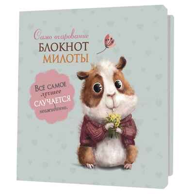Блокнот милоты. Само очарование (хомяк), производитель Контэнт, ISBN 978-5-00141-986-0№ 1