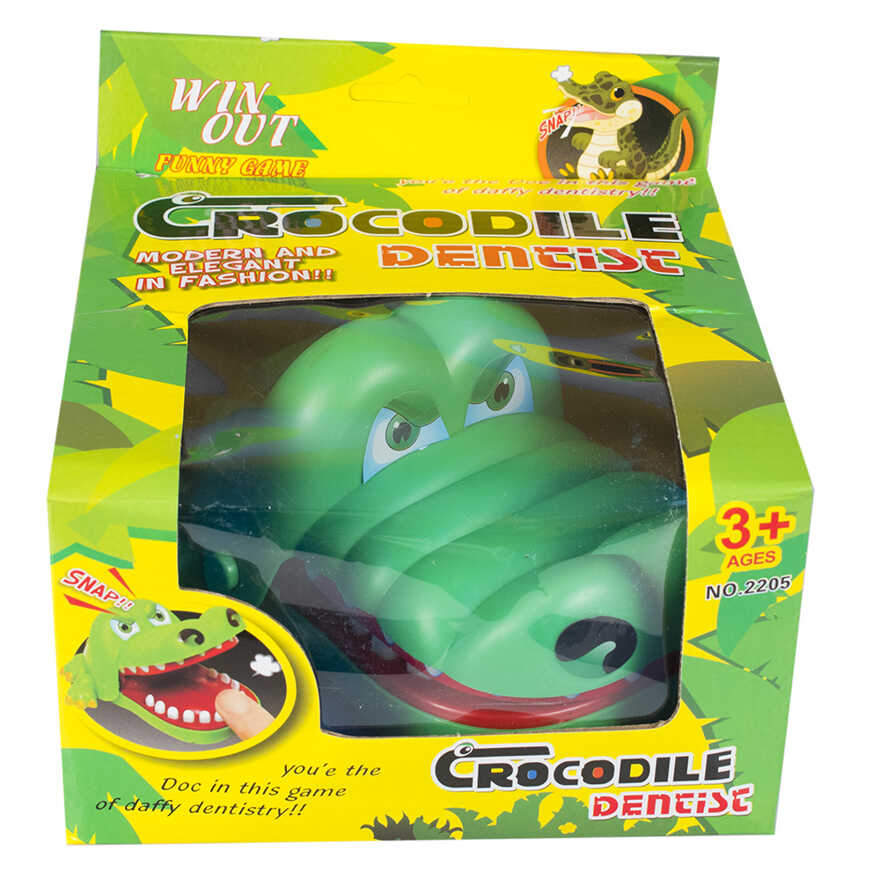 Игра детская настольная Крокодил-дантист, арт. 2205, производитель Maya Toys, ISBN 481-2-50115-895-3, № 1