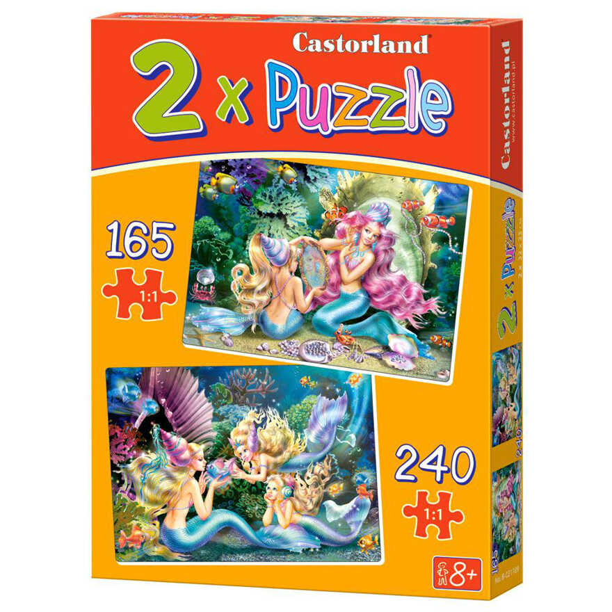 Пазлы Русалочки (Castorland) 165/240 элементов, арт.В-021109, производитель Castorland (Касторленд), ISBN 590-4-43802-110-9, № 1