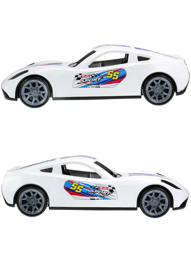 Машинка Turbo V-MAX белая 40 см., арт. И-5851, производитель Рыжий кот, ISBN 462-0-12975-851-2, № 2