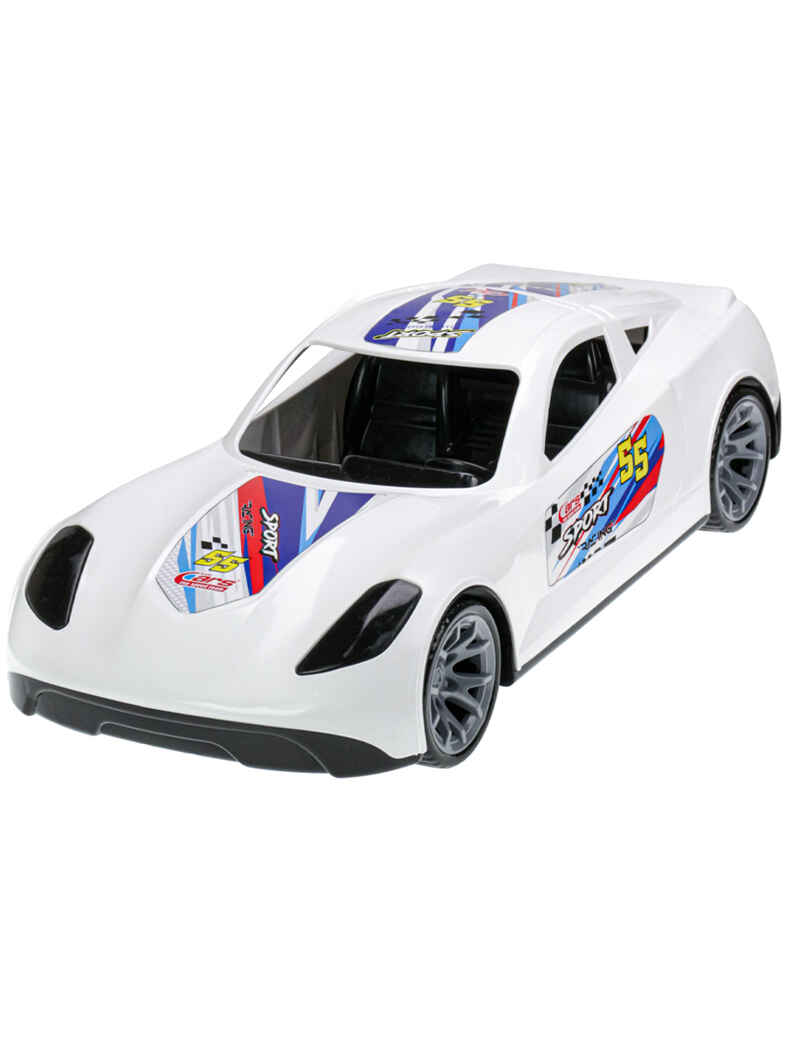 Машинка Turbo V-MAX белая 40 см., арт. И-5851, производитель Рыжий кот, ISBN 462-0-12975-851-2, № 1