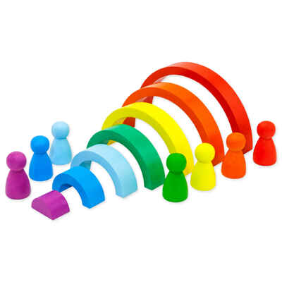 Пирамидка Ступеньки Радуга, арт. ПСТ07, производитель Алатойс, ISBN 466-0-18175-170-0№ 3