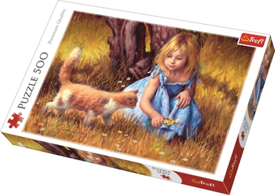 Пазлы Trefl В центре внимания, 500 деталей, производитель Trefl (Трефл), ISBN 590-0-51137-291-5№ 1
