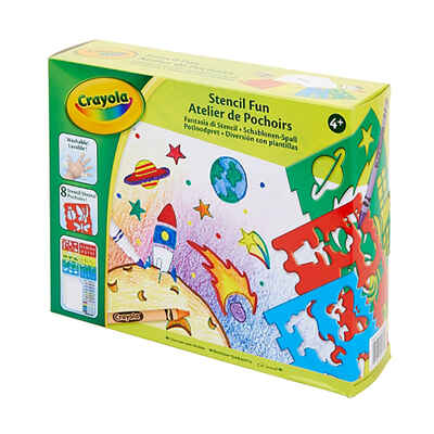 Набор &quot;Трафареты&quot;, арт. 04-0575, производитель Crayola, ISBN 007-1-66210-575-4№ 1