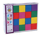 Томик Кубики Цветные 20 штук, арт. 2323, производитель Томик, ISBN 460-7-05756-013-4, № 1
