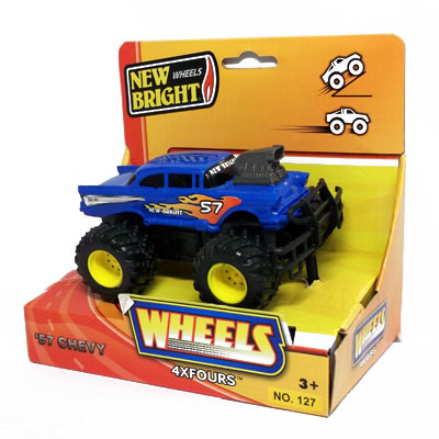 Игрушка Ручное У. Машина Chevy BelAir/ MONSTER MUSCLE в ассорт. 1:43, производитель New Bright, ISBN 200-0-54190-789-7, № 1