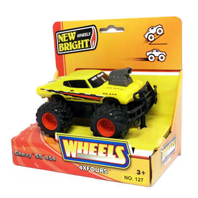 Игрушка Ручное У. Машина Chevy BelAir/ MONSTER MUSCLE в ассорт. 1:43, производитель New Bright, ISBN 200-0-54190-789-7№ 2