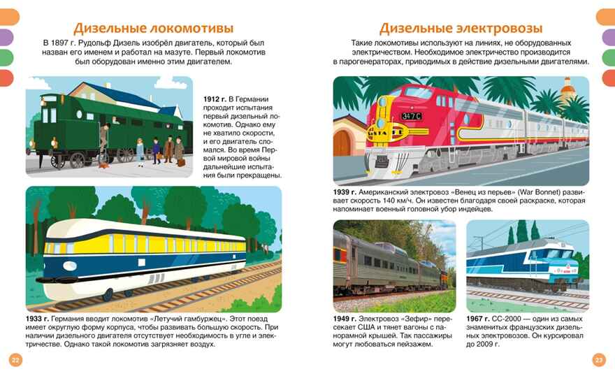 Поезда и железные дороги, производитель Махаон , ISBN 978-5-38930-841-1, № 6