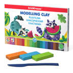 Классический пластилин 24 цвета со стеком, 432г, арт. 53413, производитель ErichKrause® (Эрих Краузе), ISBN 465-0-18453-413-4, № 1