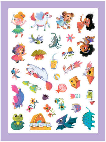 Стикерпаки. Коллекция наклеек. Набор из 4 шт., производитель МОЗАИКА kids , ISBN 978-5-43153-667-0№ 5