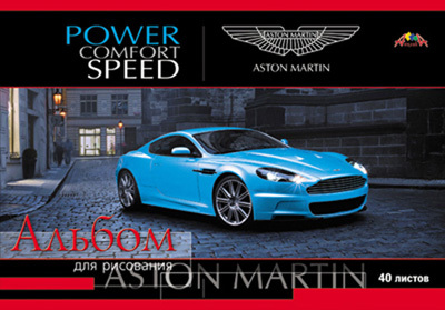 &quot;Автомобиль Aston Martin&quot; альбом, арт.С1535-01, производитель Апплика, ISBN 46600-0-38372-470-2, № 1
