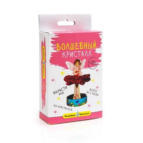 Волшебные кристаллы Фея розовая, арт. cd-120, производитель BUMBARAM (БУМБАРАМ), ISBN 462-7-07977-169-1, № 2