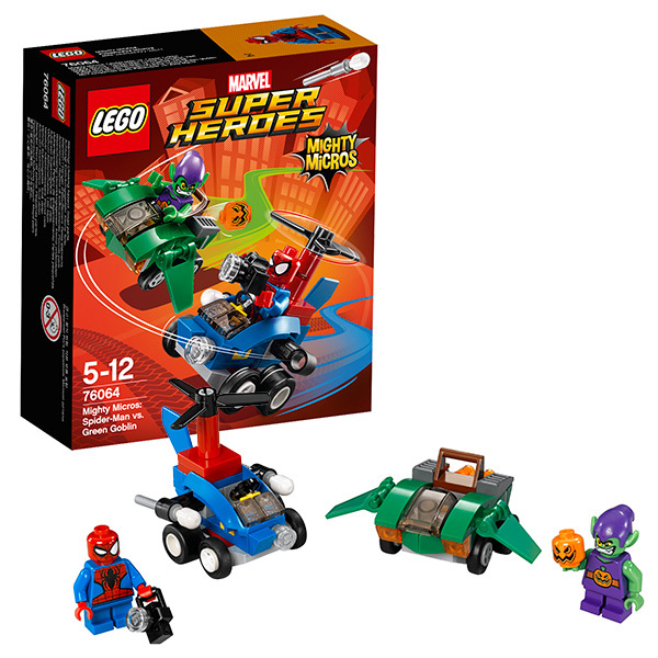 LEGO Super Heroes 76064 Человек-паук против Зелёного Гоблина, производитель LEGO (ЛЕГО), ISBN 570-2-01559-777-7, № 1