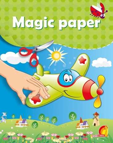 Magic paper.Книга-апликация.Самолеты, производитель ЕЛВИК , ISBN 978-9-66283-024-8№ 1