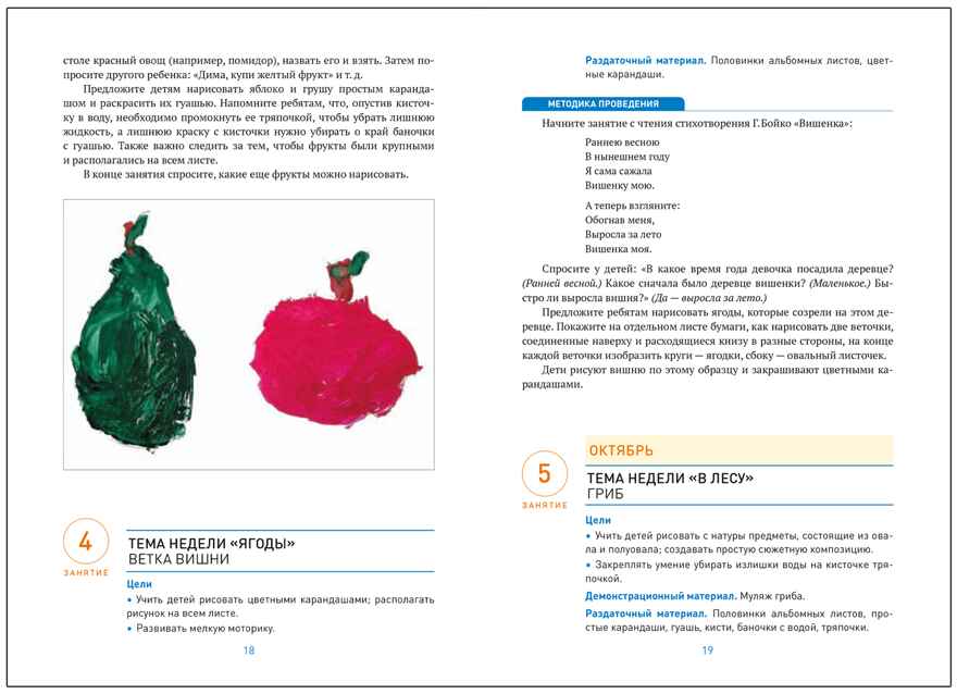 Рисование в детском саду. Конспекты занятий. 4–5 лет. ФГОС. ФОП, производитель МОЗАИКА-СИНТЕЗ , ISBN 978-5-43154-349-4, № 3