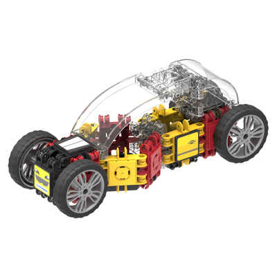 Развивающий конструктор CLICFORMERS Speed Wheel Set 34 детали, арт. 803001, производитель Clicformers (Кликформерс), ISBN 880-9-46553-289-5№ 2