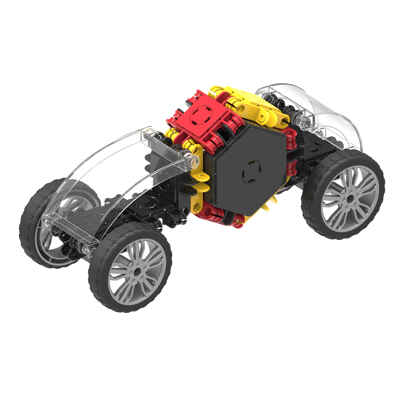 Развивающий конструктор CLICFORMERS Speed Wheel Set 34 детали, арт. 803001, производитель Clicformers (Кликформерс), ISBN 880-9-46553-289-5№ 3