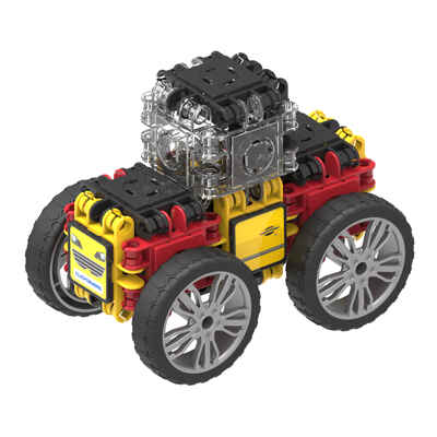 Развивающий конструктор CLICFORMERS Speed Wheel Set 34 детали, арт. 803001, производитель Clicformers (Кликформерс), ISBN 880-9-46553-289-5№ 4