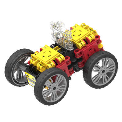 Развивающий конструктор CLICFORMERS Speed Wheel Set 34 детали, арт. 803001, производитель Clicformers (Кликформерс), ISBN 880-9-46553-289-5№ 5