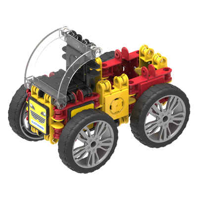 Развивающий конструктор CLICFORMERS Speed Wheel Set 34 детали, арт. 803001, производитель Clicformers (Кликформерс), ISBN 880-9-46553-289-5№ 6
